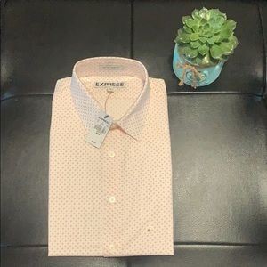 Express Men’s long sleeve button down shirt. M